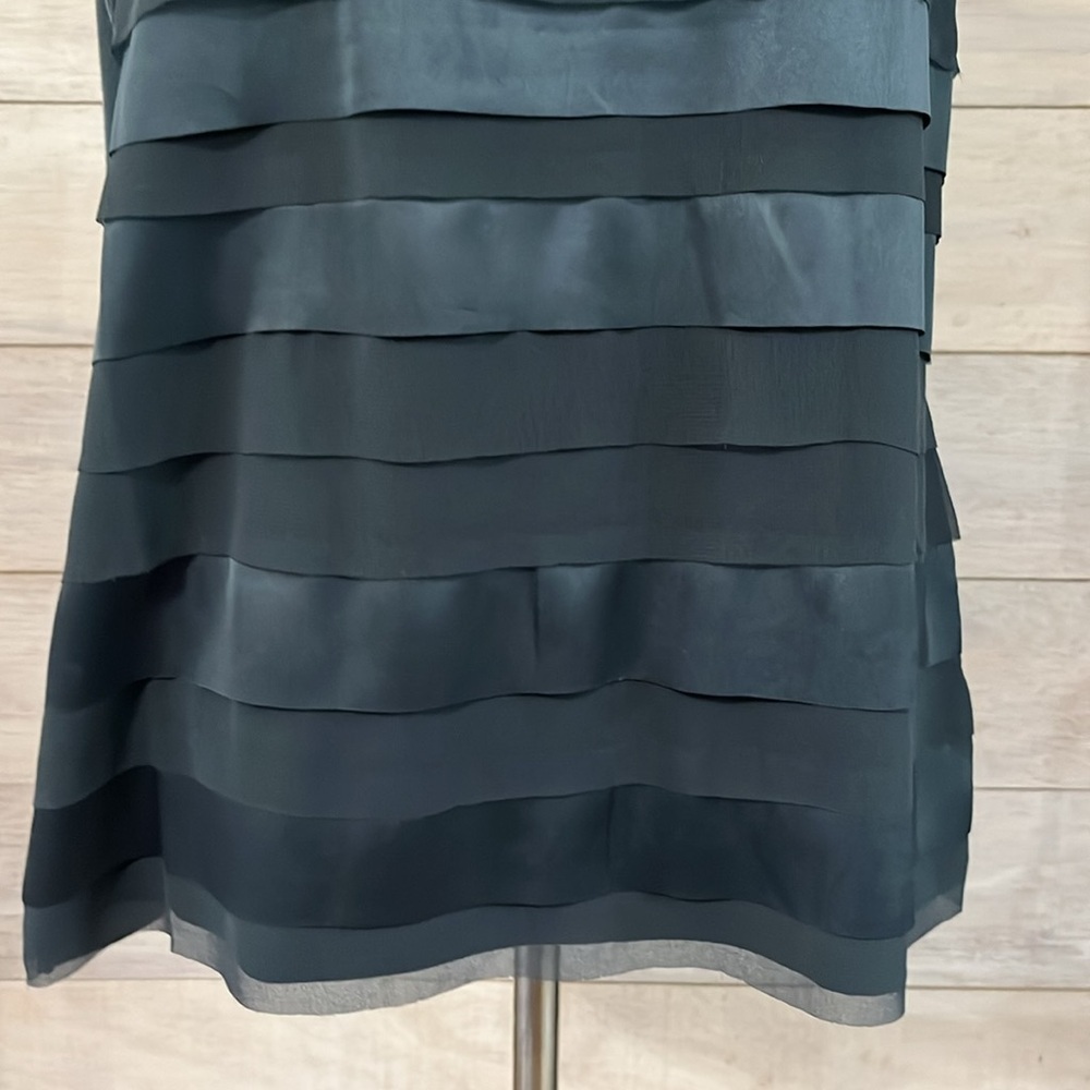 NEW LOFT Blue Gray Layered Tank Top XL - Picture 3 of 6